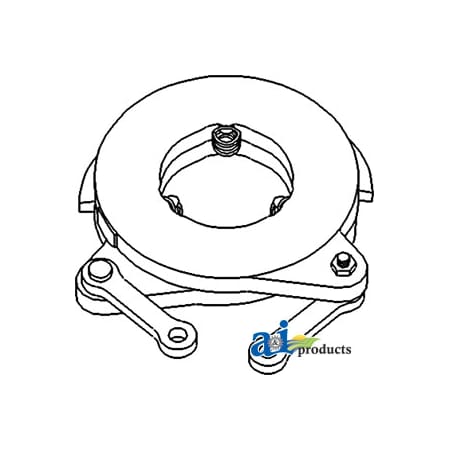 A & I Products Brake Actuating Assembly 9.8" x9.1" x2" A-366182R93
